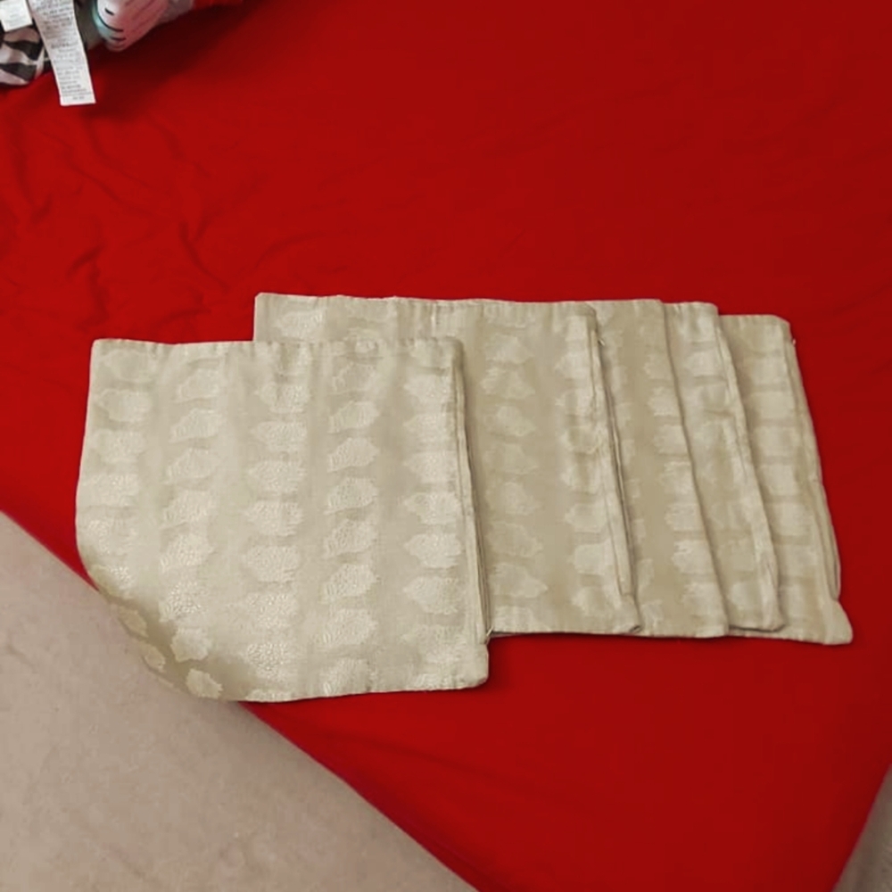 Set of 5 Cushion covers/ sham covers
